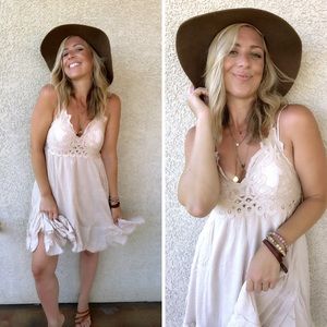lace bralette dress